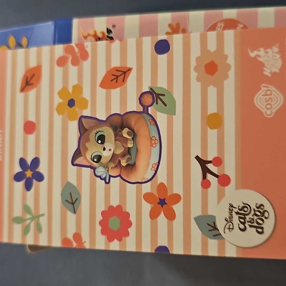Disney Cats And Dogs Cosb! Collection Mystery Figure Blind Box Dinah Cat - Picture 5 of 6